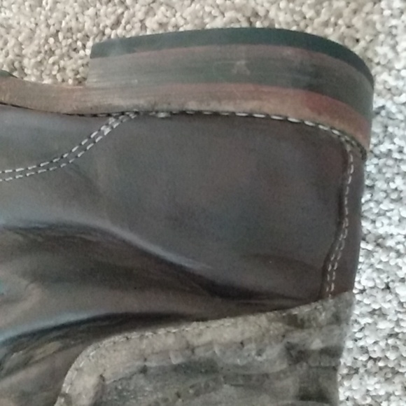 Unique True Religion Combat boots. Genuine leather. - Picture 5 of 10